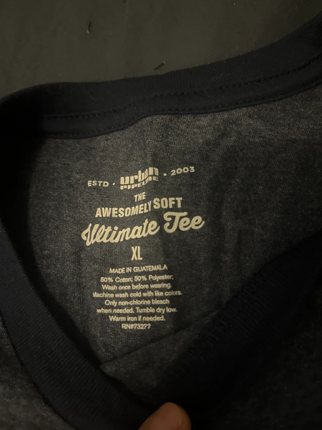 Urban Pipeline Ultimate Tee Gray XL - photo 2