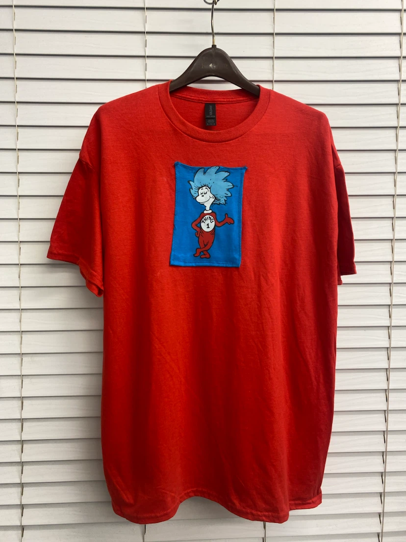 Dr. Seuss “Thing 1 - 3” Character Patch Shirts - photo 2