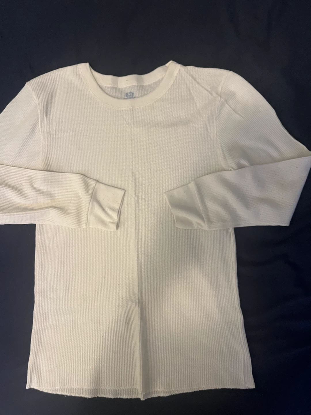 Gap Thermal Long Sleeve Shirt White