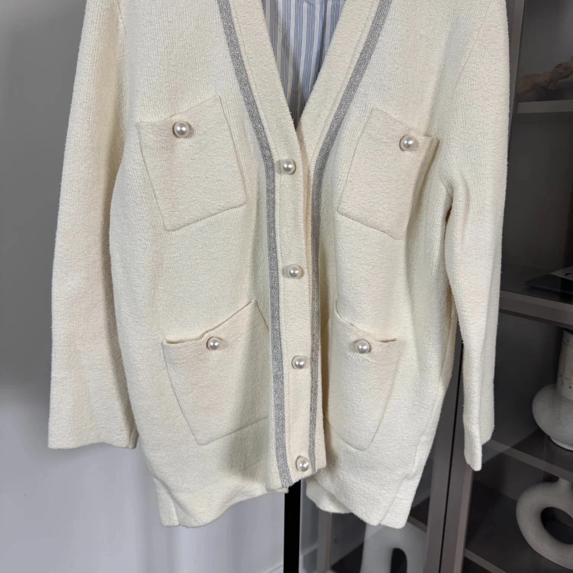 Sandro Paris Cream Cardigan - photo 3