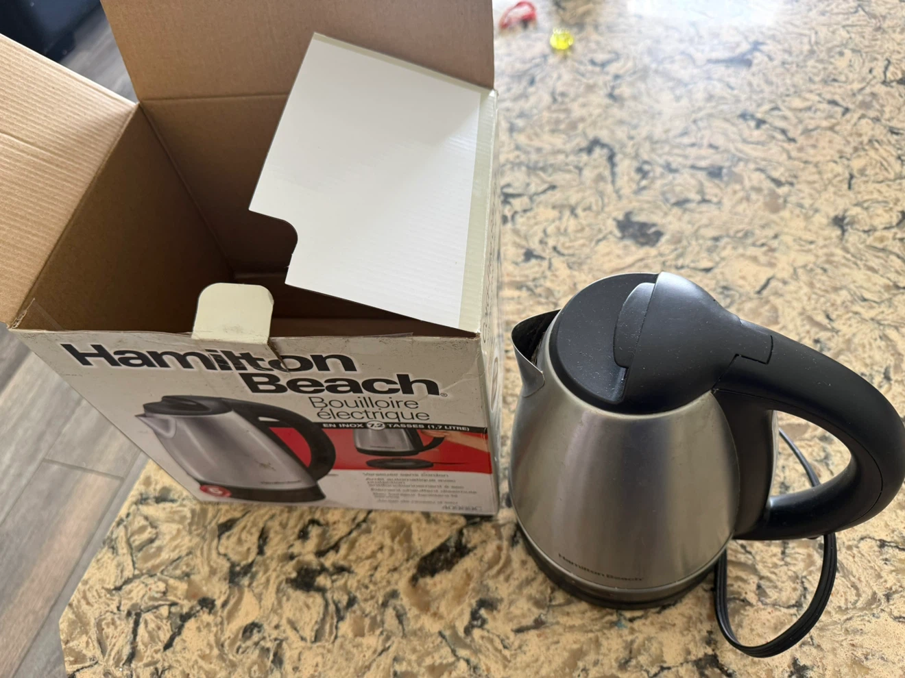 Hamilton Beach Stainless Steel Electric Kettle
