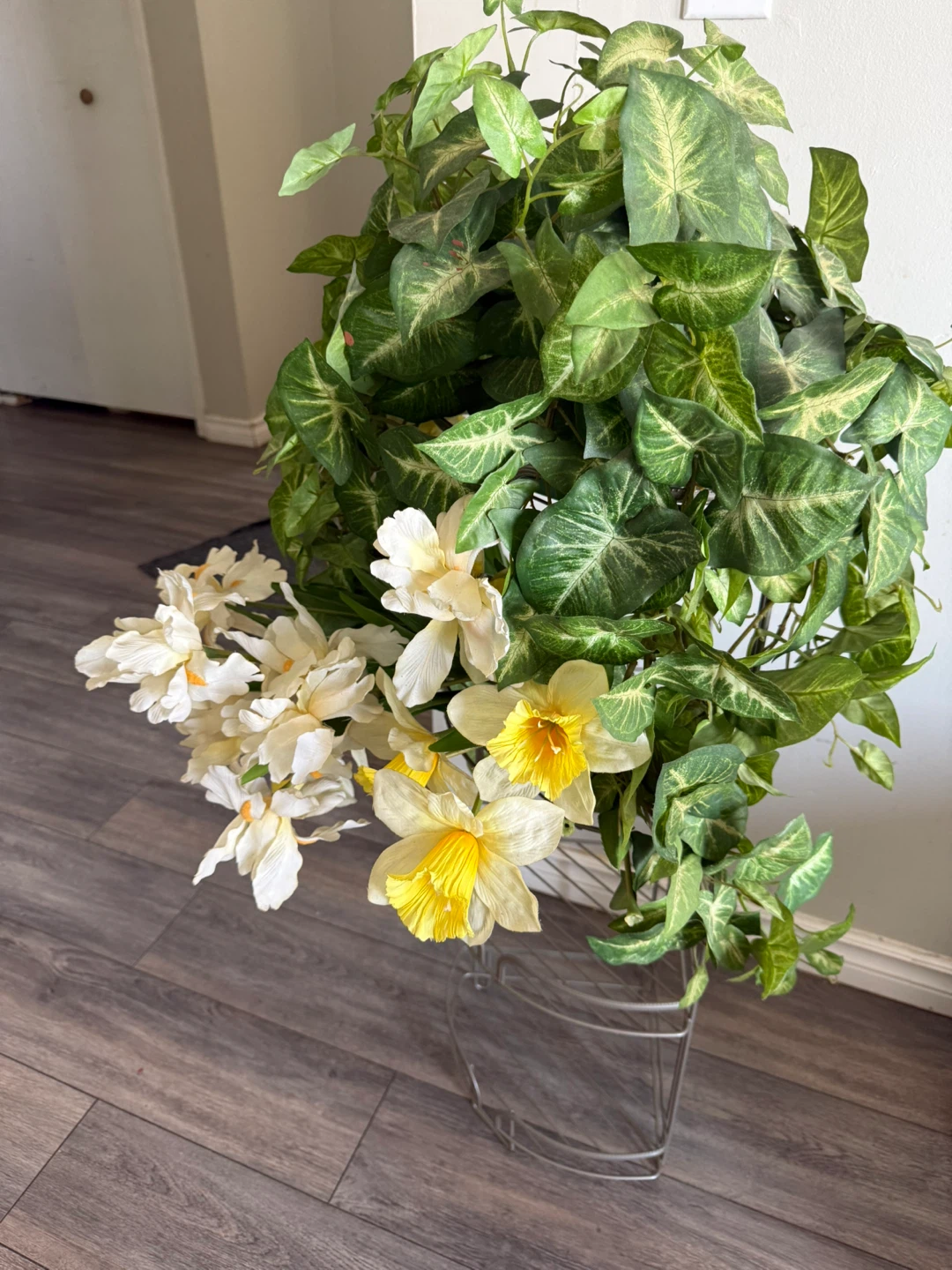 Artificial Floral Arrangement with Greenery