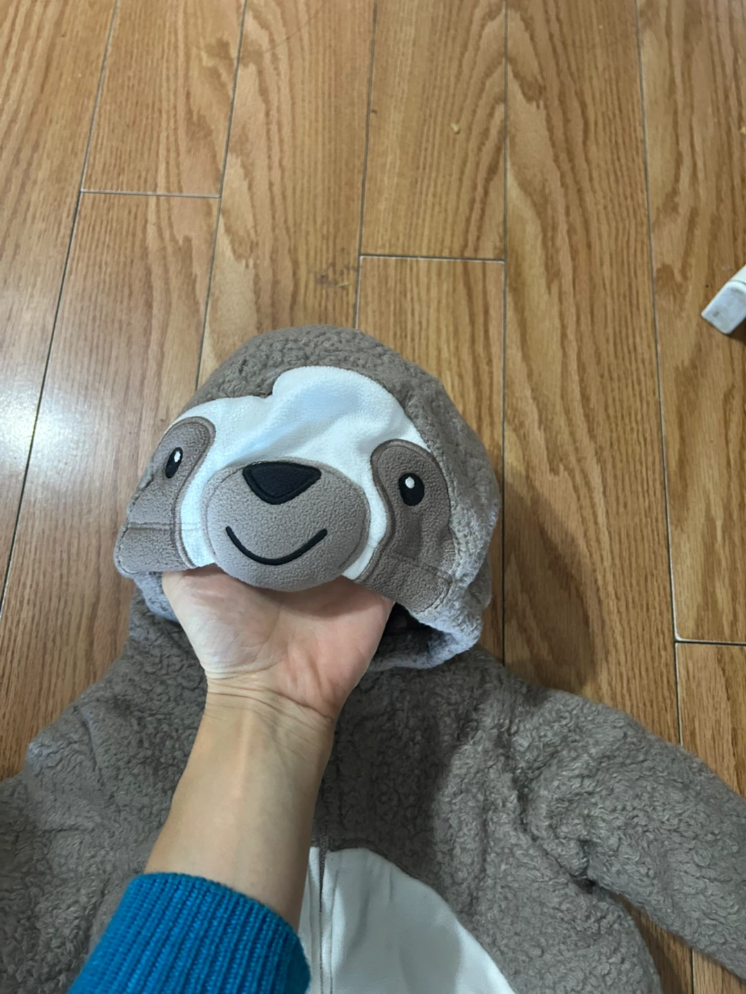 Carter's Sloth Fleece Onesie costume Size 2T