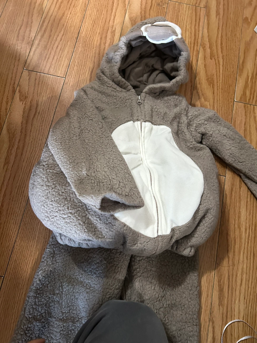 Carter's Sloth Fleece Onesie costume Size 2T - photo 4