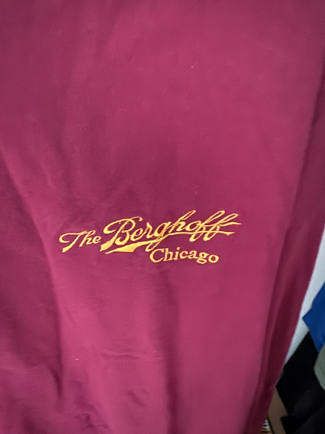 Outer Banks The Berghoff Chicago Maroon Long Sleeve Shirt - photo 2