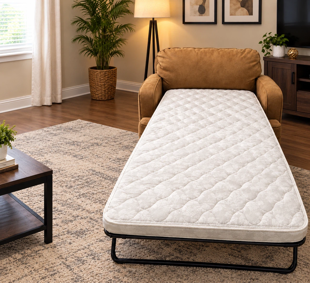 Camel Tan  Sleeper Chair – Twin Bed - photo 2