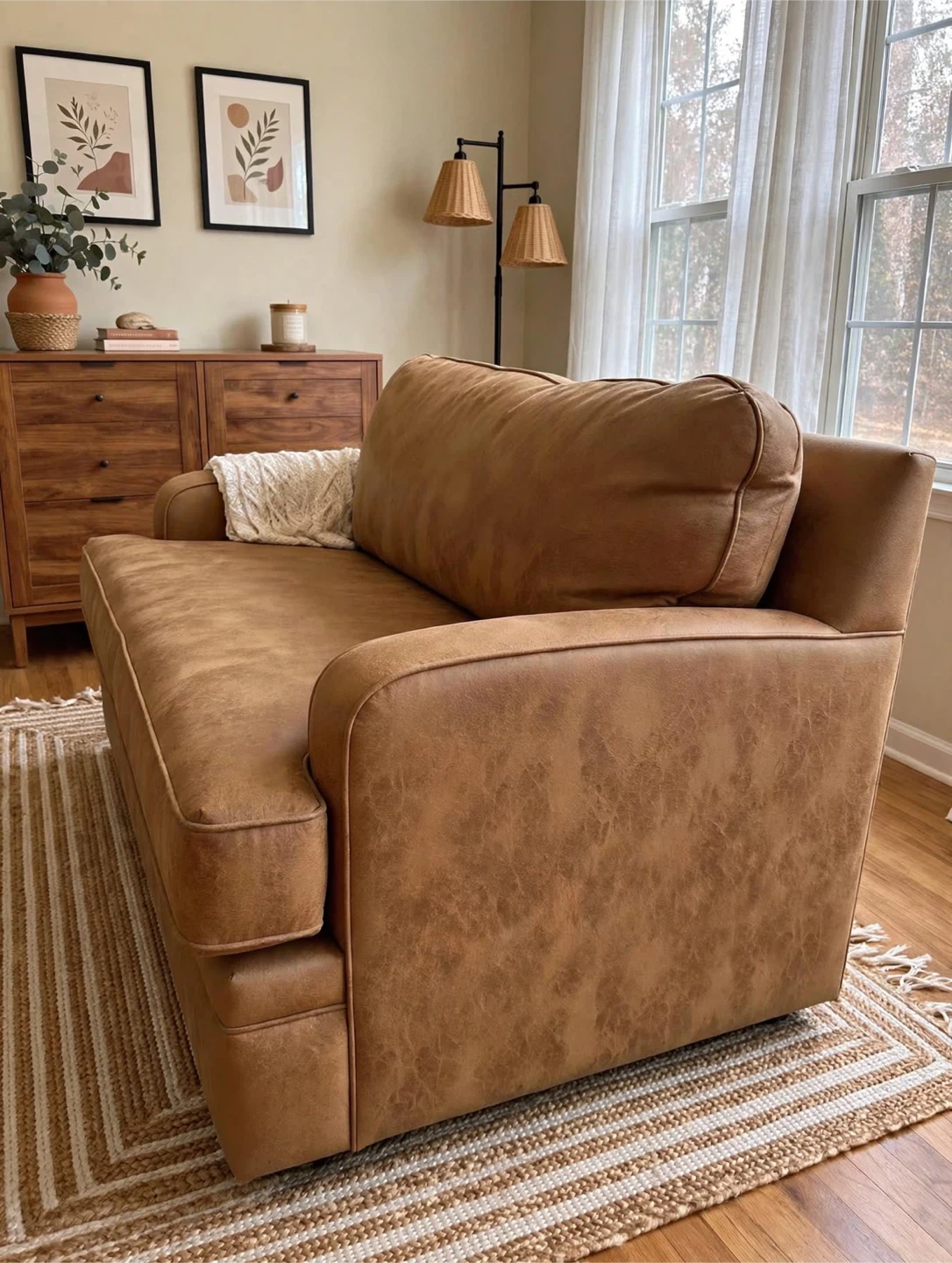 Camel Tan  Sleeper Chair – Twin Bed - photo 4