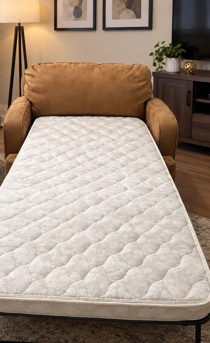 Camel Tan  Sleeper Chair – Twin Bed - photo 5
