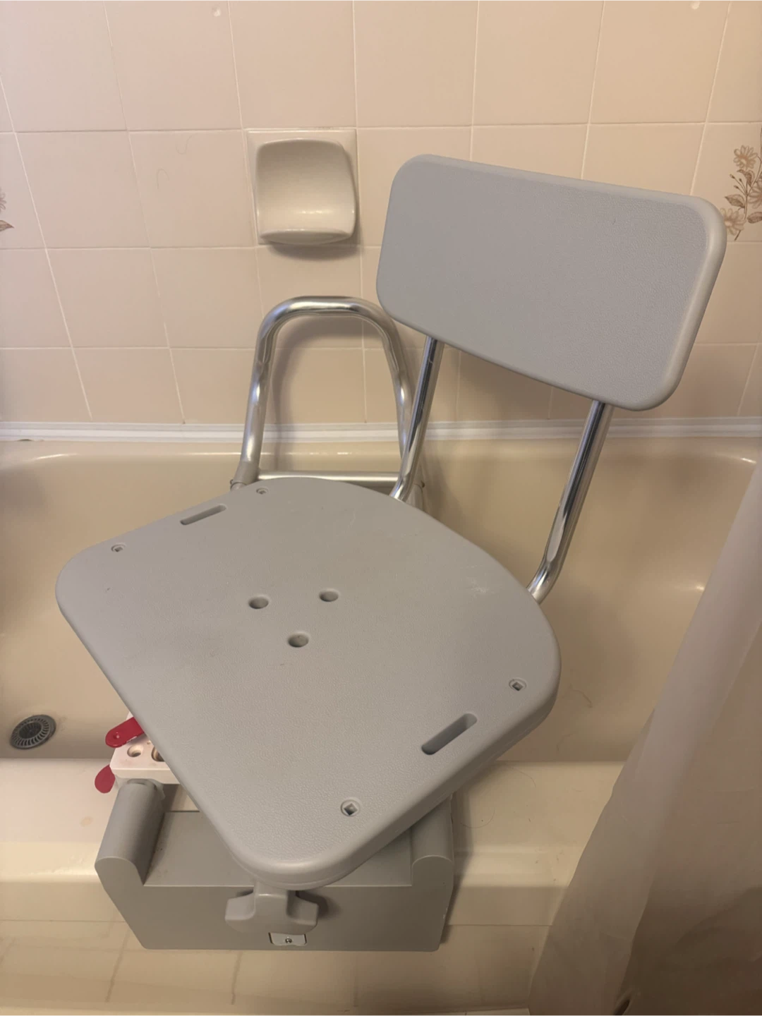 Adjustable Bathtub Transfer Bench - photo 4