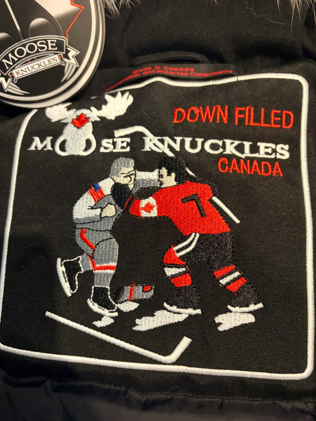Medium Moose Knuckles Down Filled Winter Jacket - photo 4