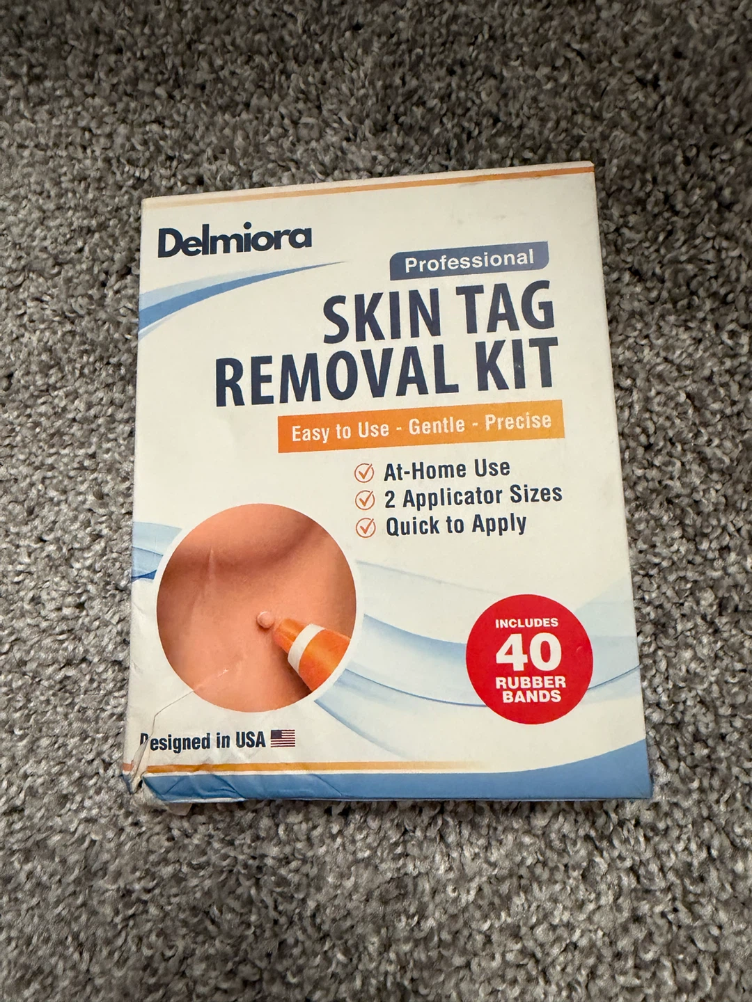 Delmiora Professional Skin Tag Removal Kit