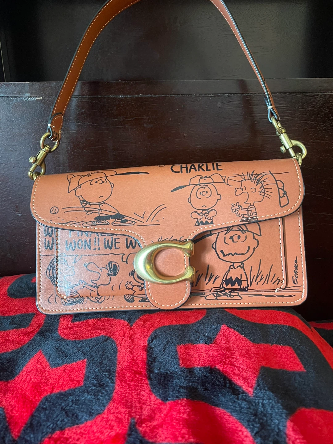 Coach x Peanuts Tabby Shoulder Bag 26