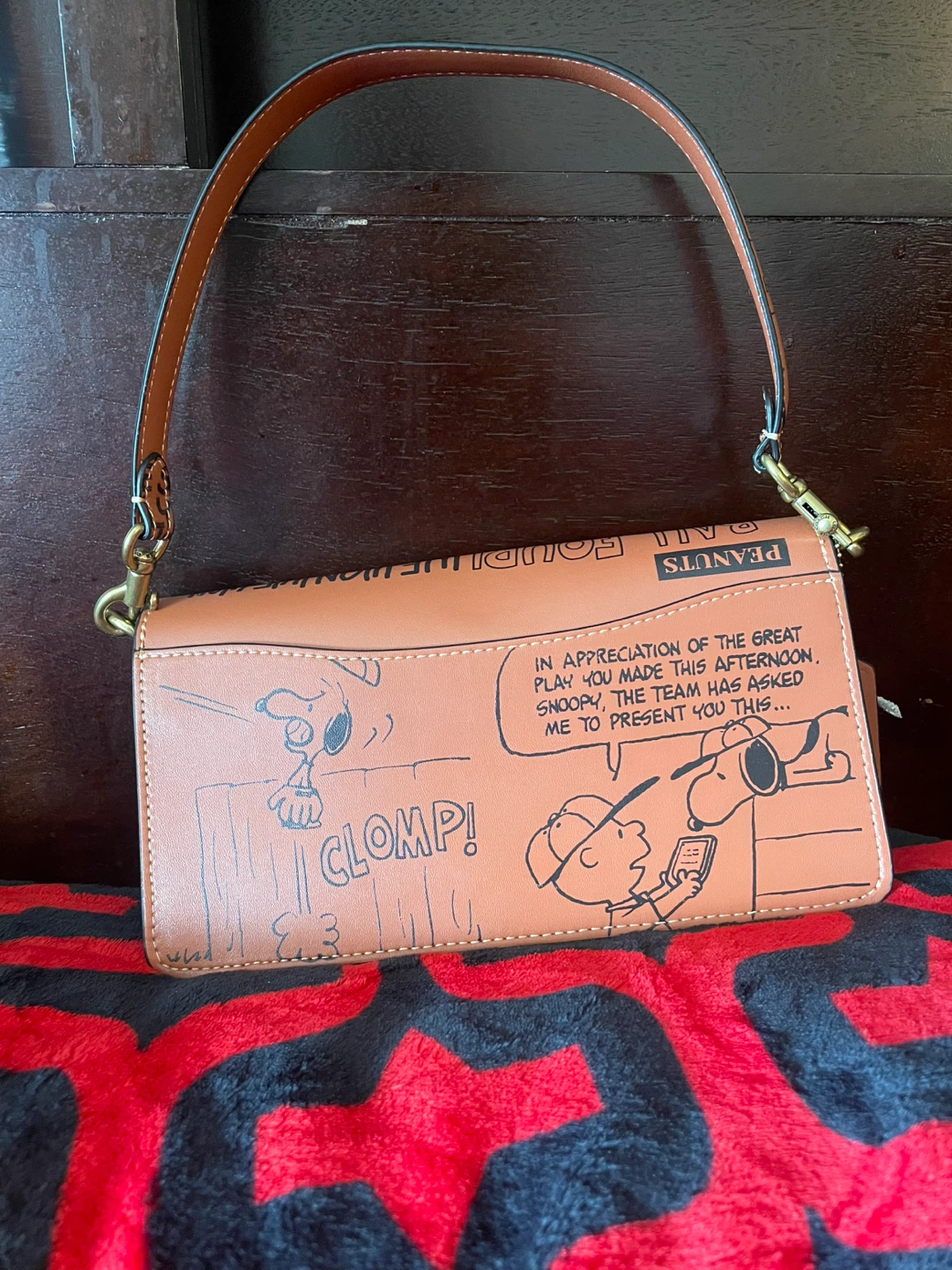 Coach x Peanuts Tabby Shoulder Bag 26 - photo 2