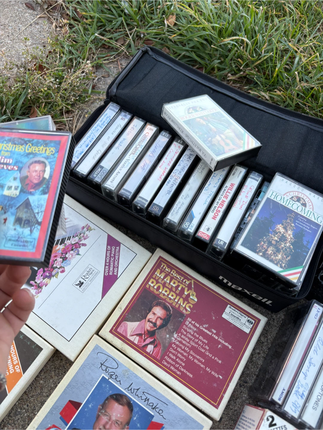 Collection of Vintage Music Cassette Tapes with Cases - photo 4