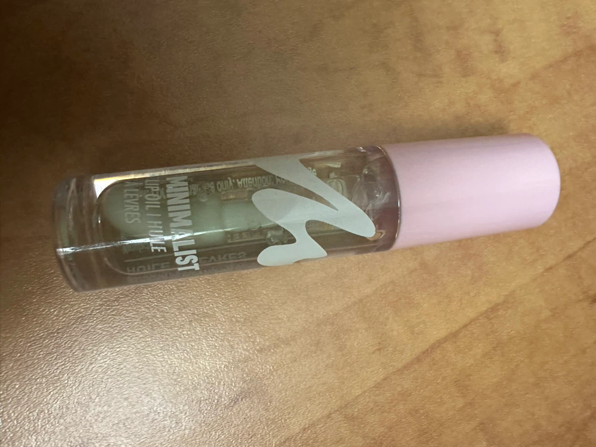Unused new green apple scent Miniso lip oil