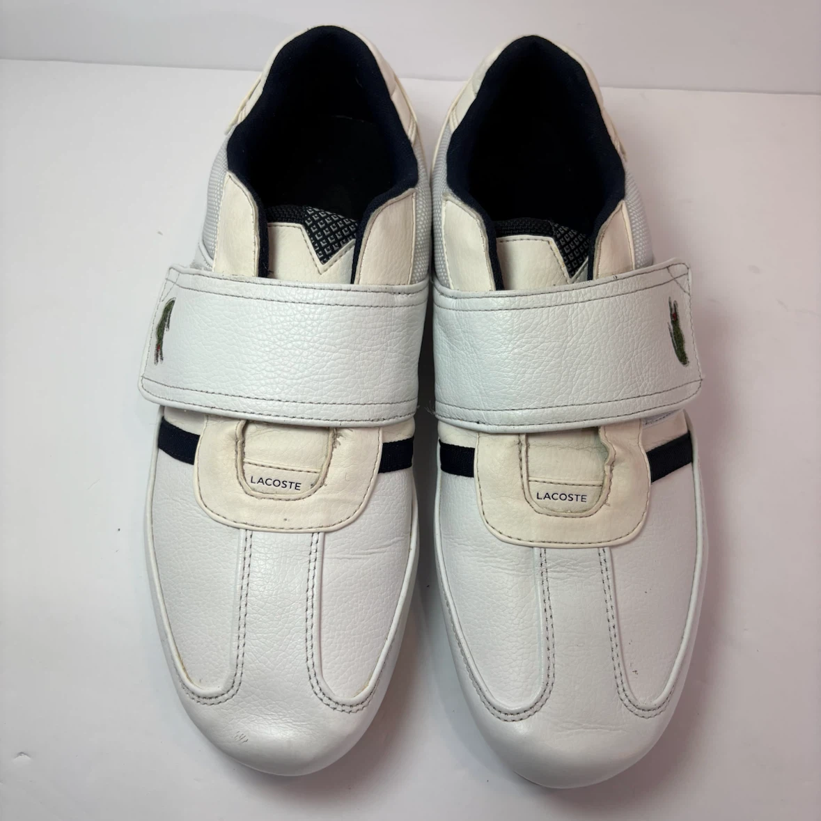Lacoste White Velcro Sneakers - photo 4