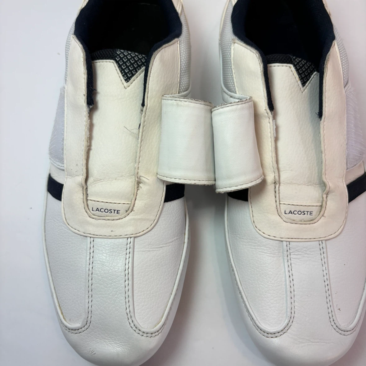 Lacoste White Velcro Sneakers - photo 5