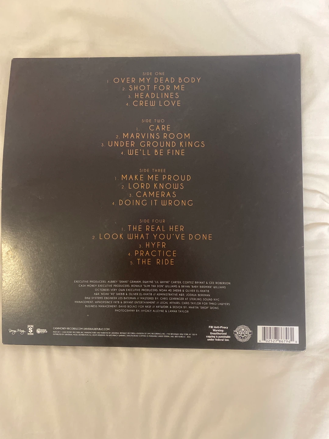 Drake - Take Care Vinyl Record - photo 2
