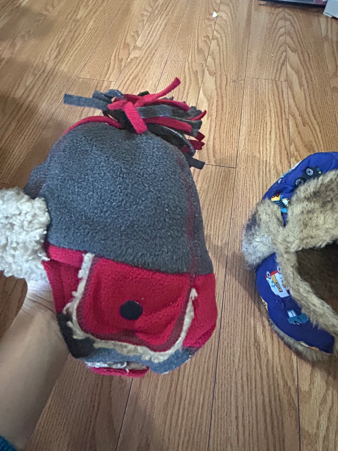 Two Winter Trapper Hats for Kids - photo 5