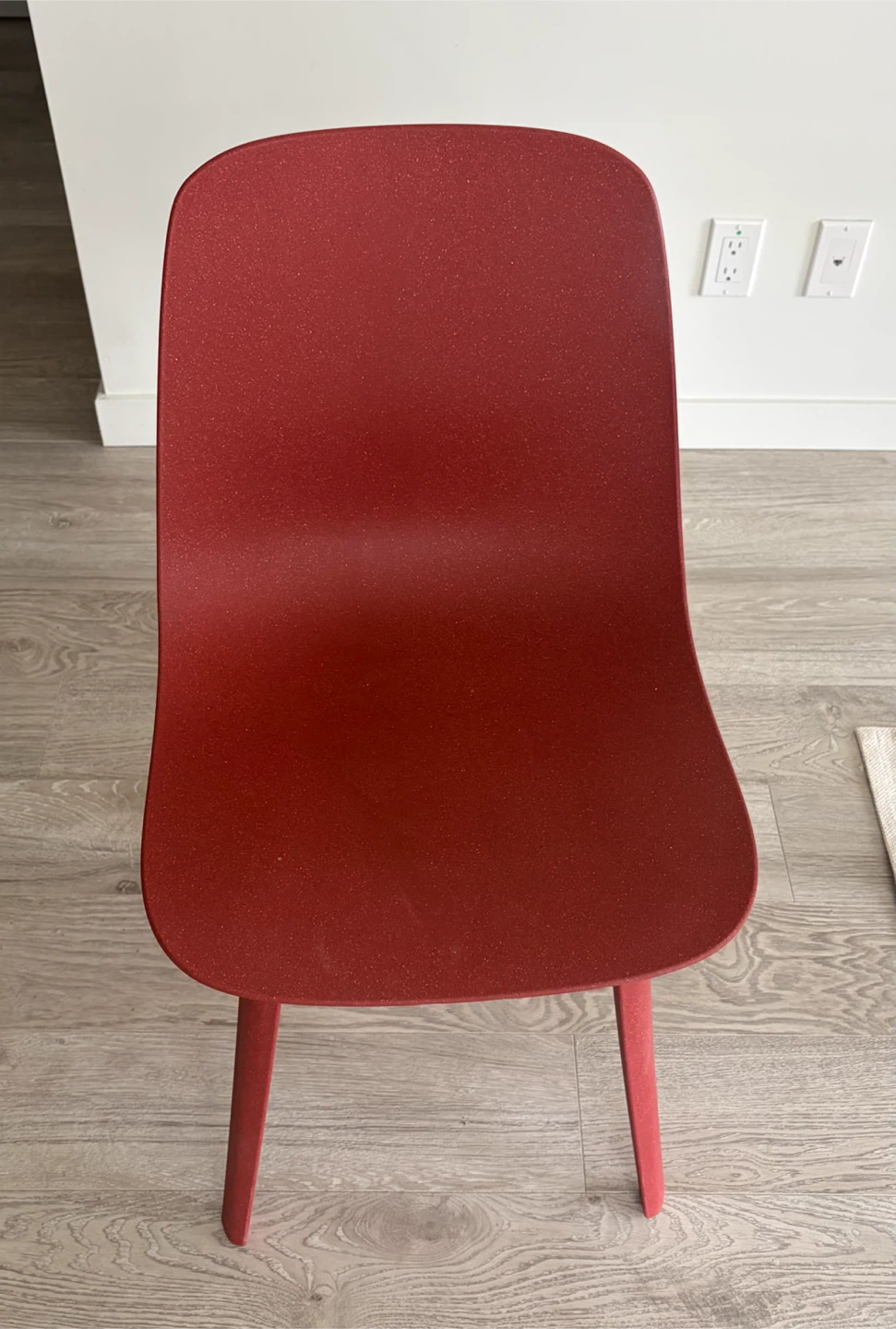 IKEA ODGER Chair - Red