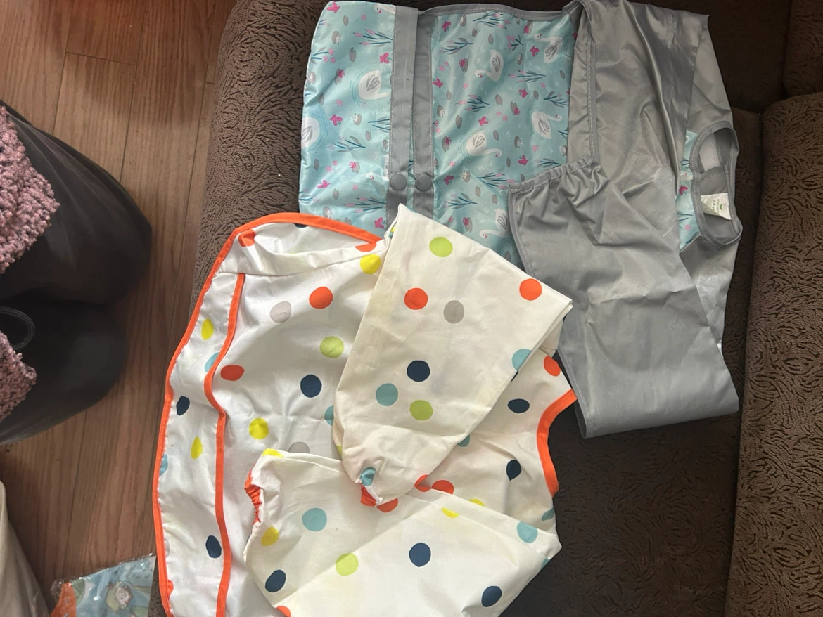 Kids Long Sleeve Art Smock Lot Bundle