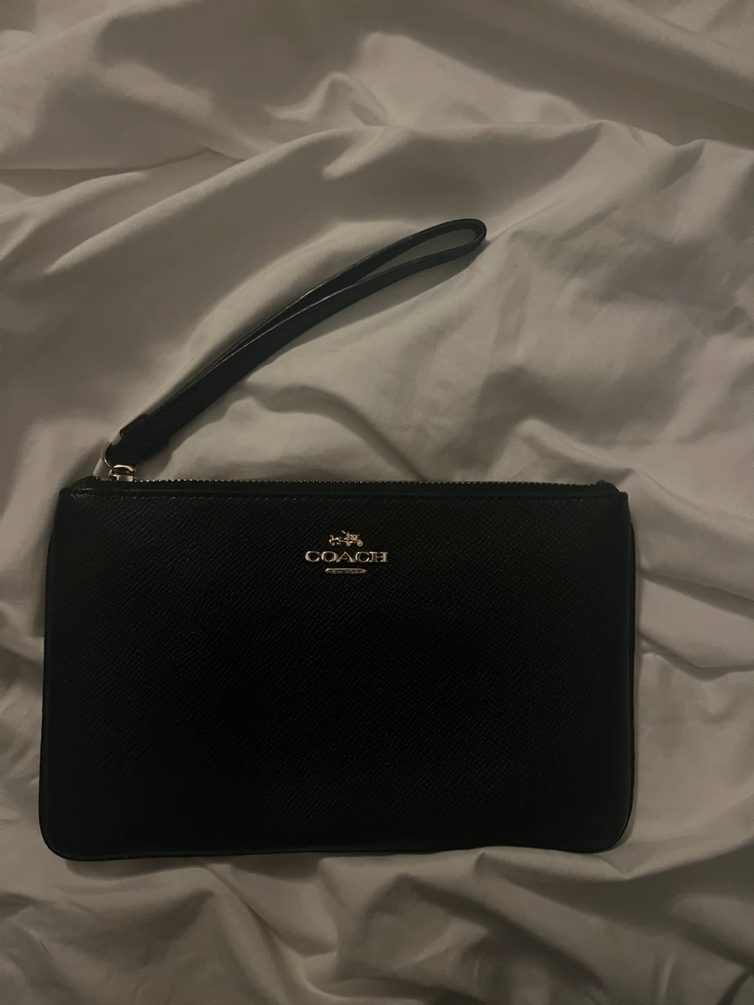 Coach Black Wristlet