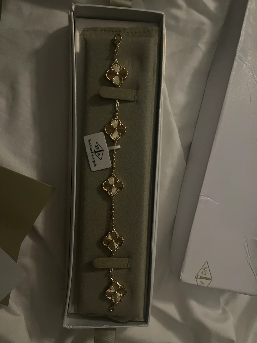 Van Cleef & Arpels Vintage Alhambra 5 Motifs Bracelet - photo 2