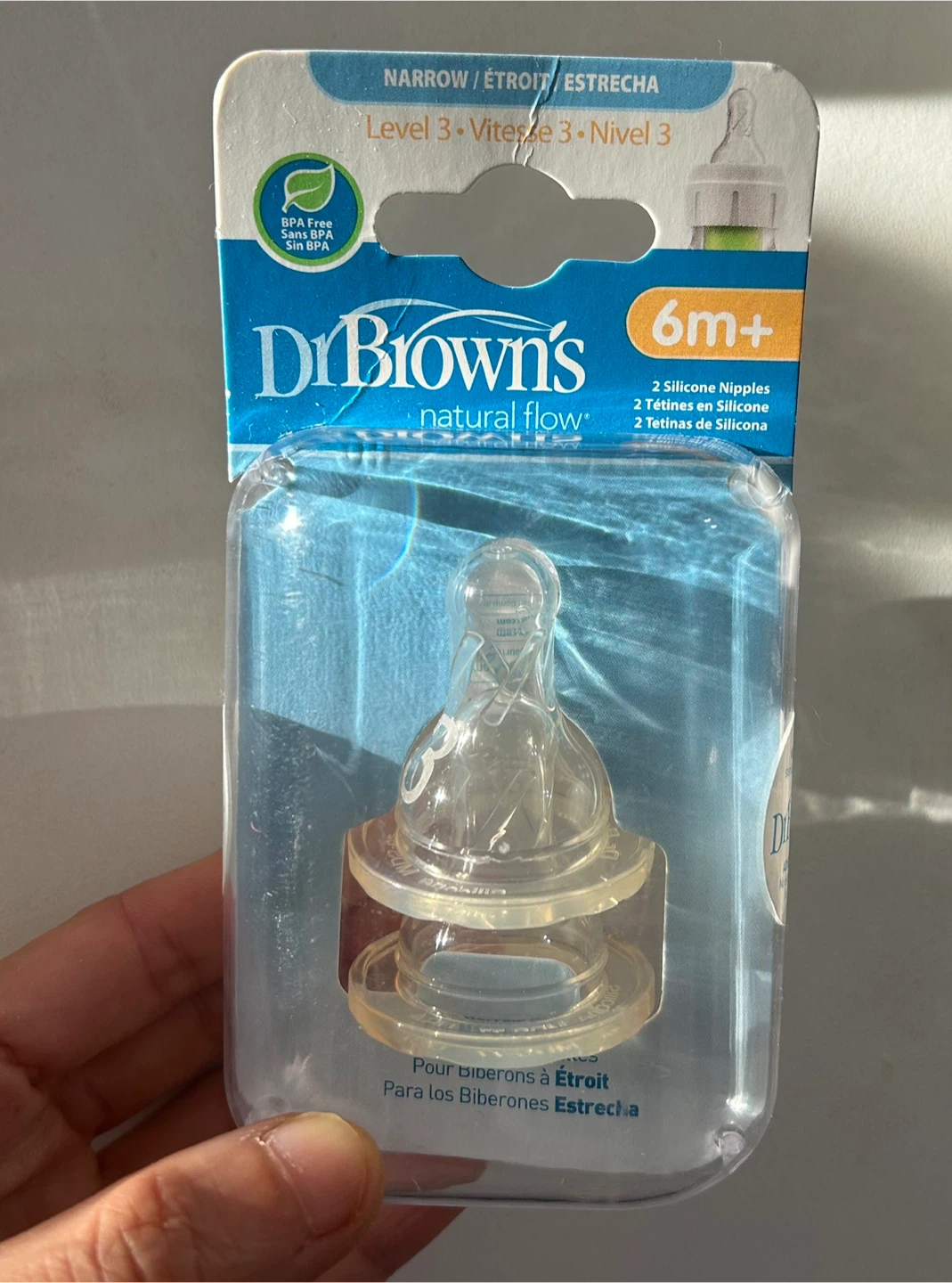 NUK Simply Nature and Dr. Brown's Natural Flow Narrow  Nipples - photo 2
