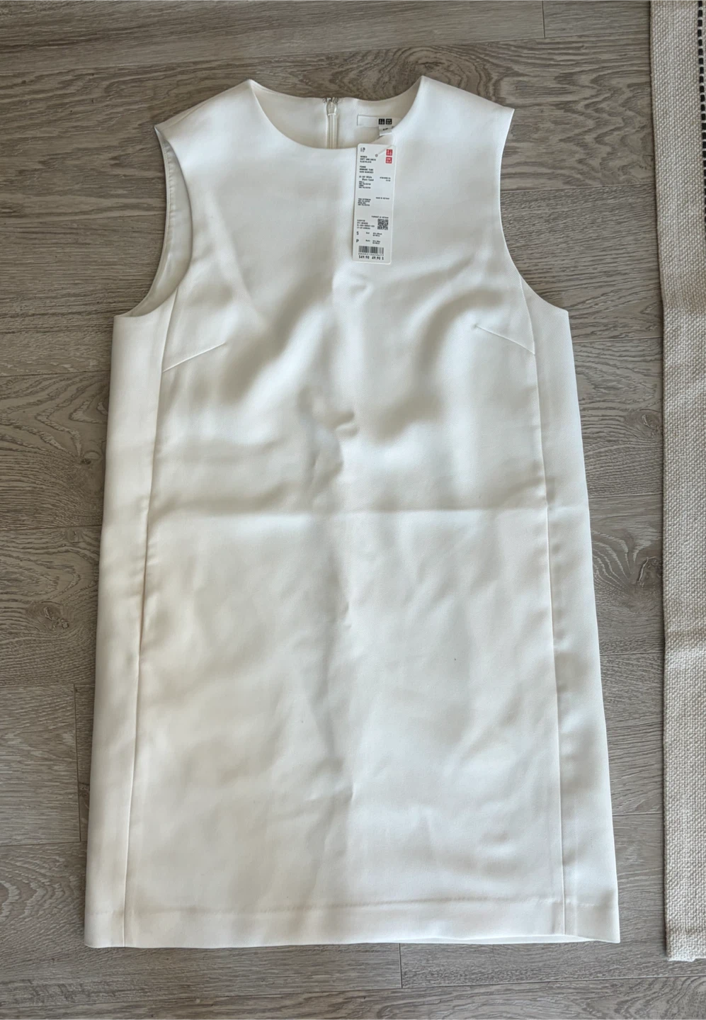 Uniqlo Sleeveless Mini Dress - White