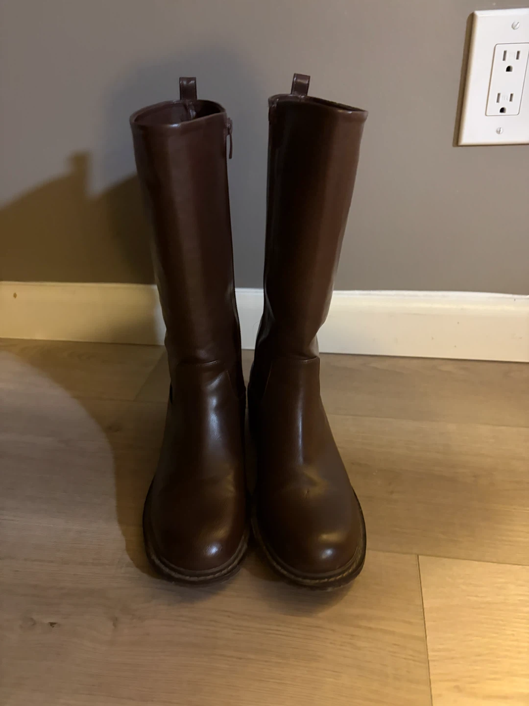 Lento Brown Tall Boots