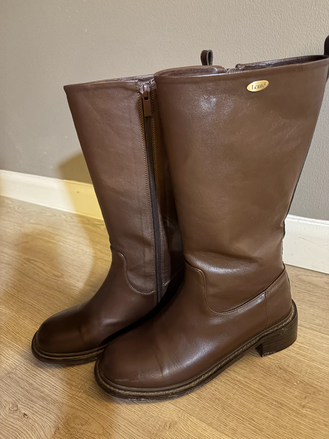 Lento Brown Tall Boots - photo 3