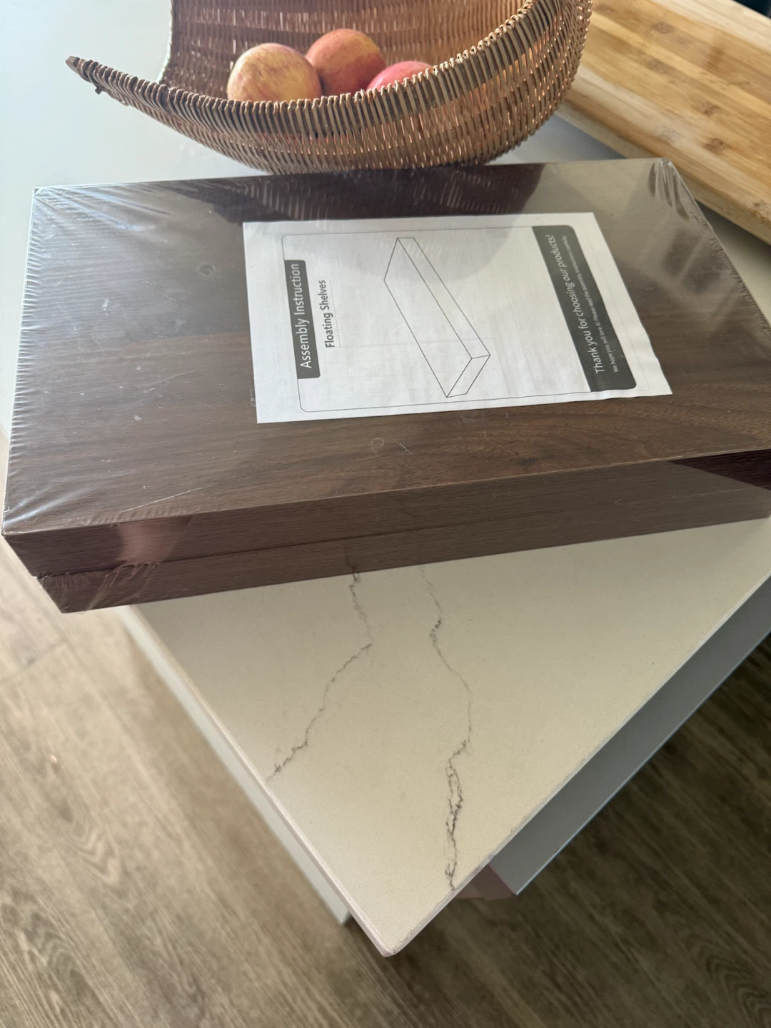 New Floating Shelves wallnut color - photo 2