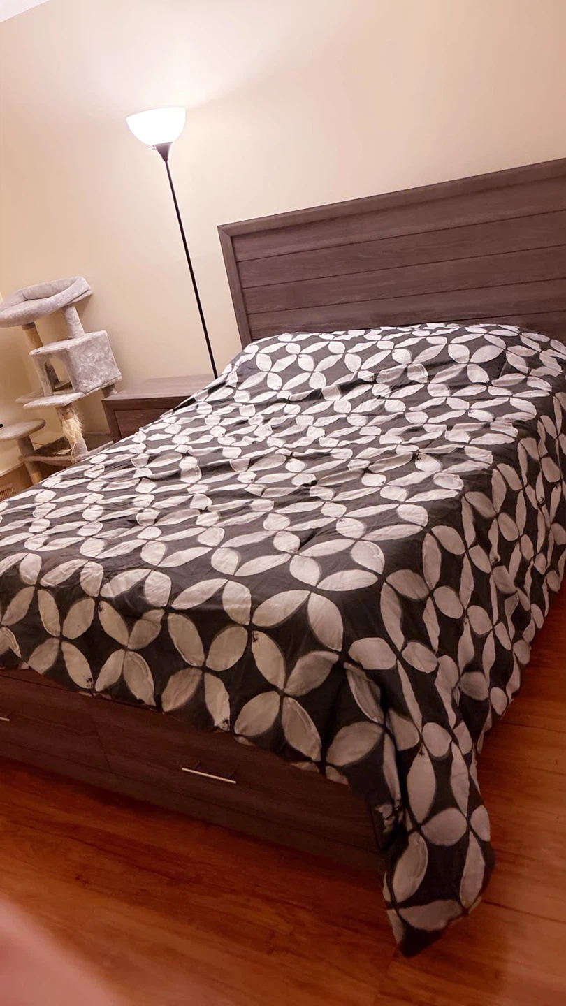 3 pc queen bedroom set+mattress - photo 2