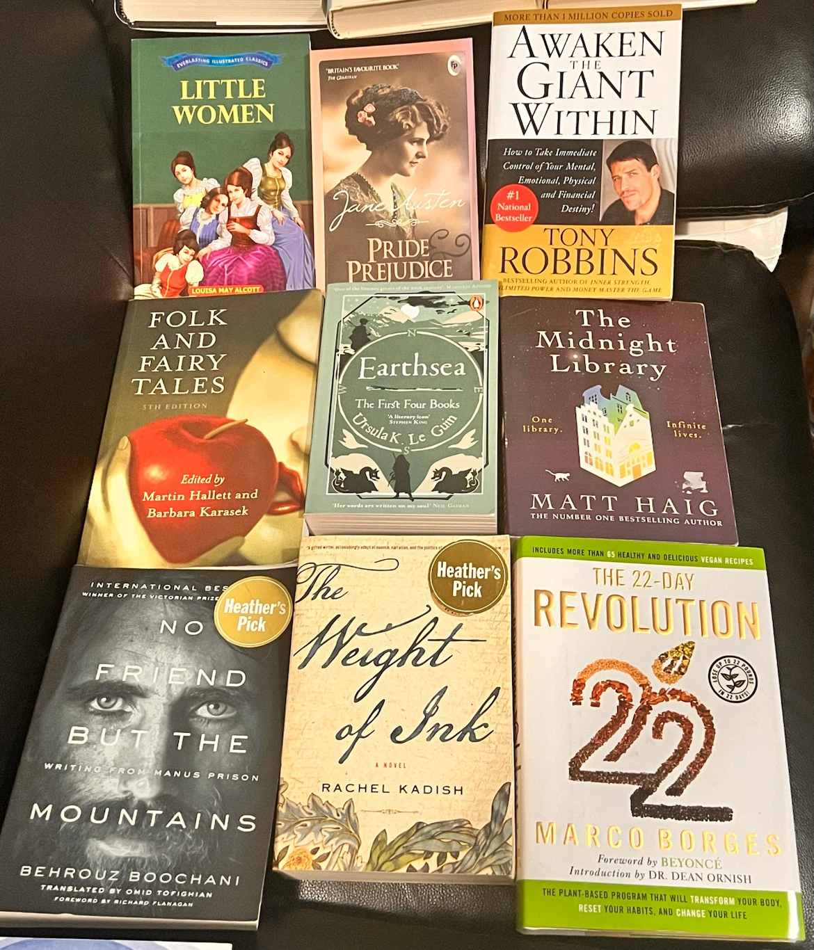 Large Collection of Assorted Fiction and Non-Fiction Books