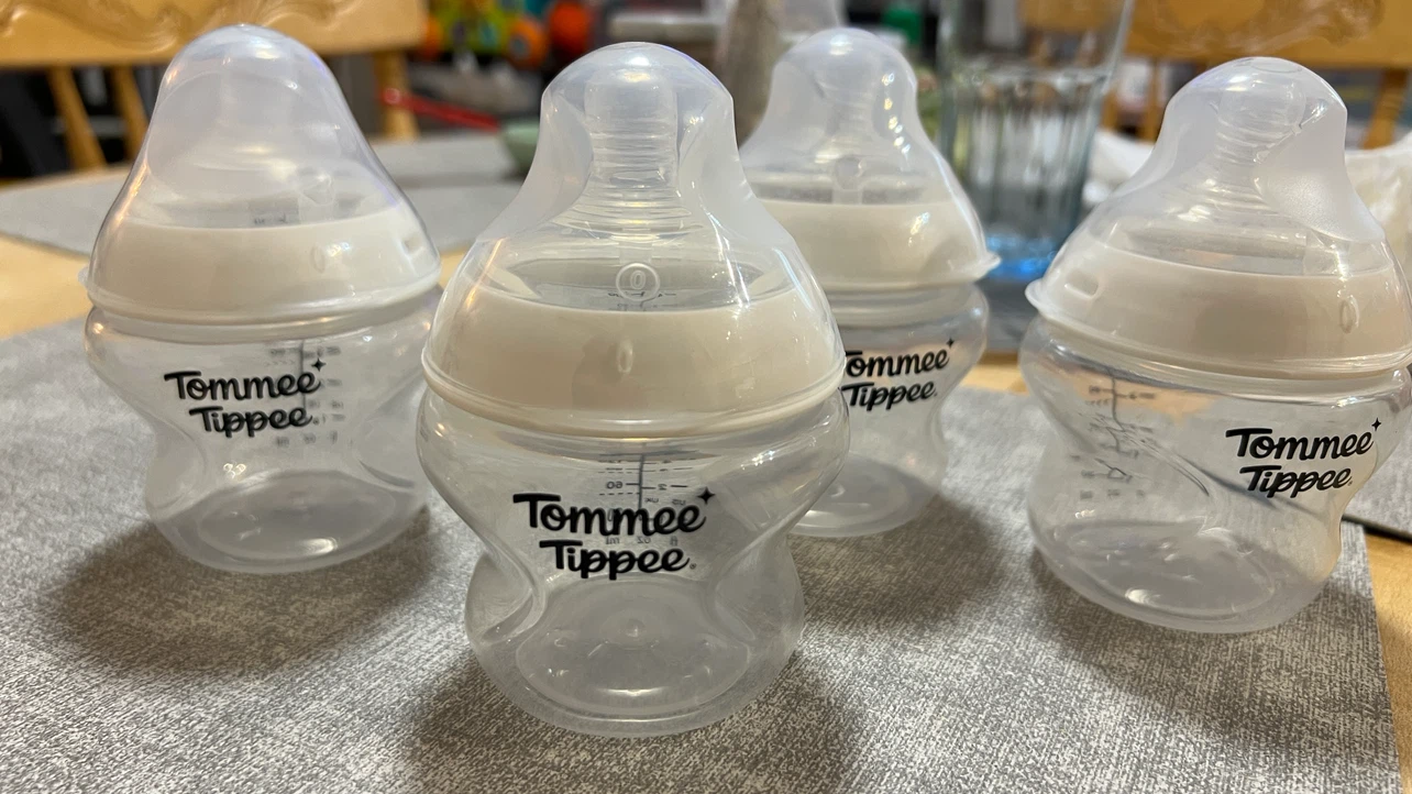 4 Tommee Tippee Baby Bottles 150ml
