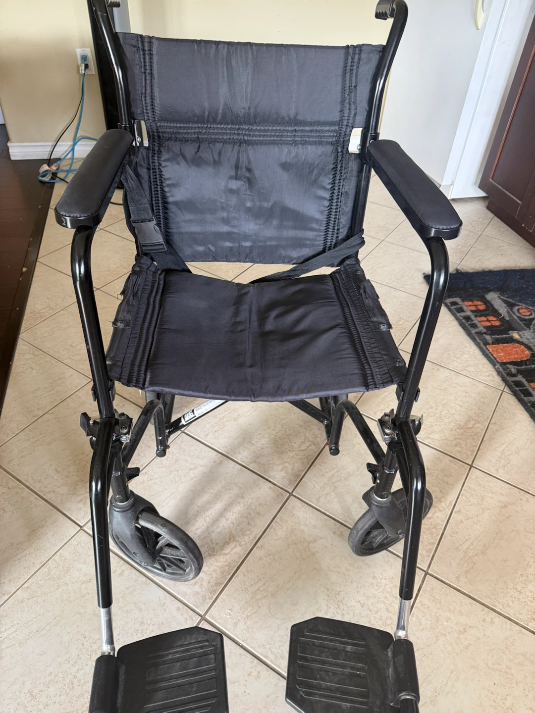 AMG Folding Transport Wheelchair - photo 2
