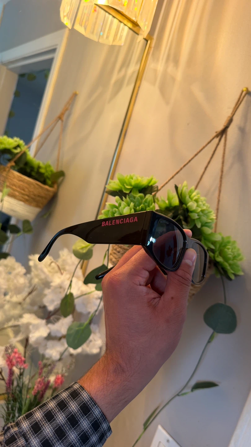 Balenciaga Black Sunglasses