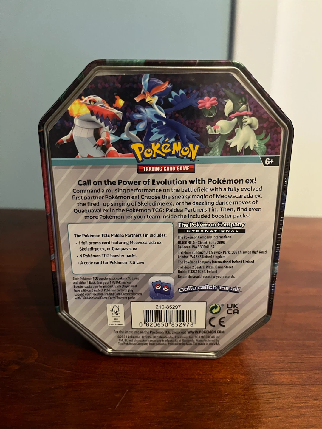 Pokémon Tin - photo 2