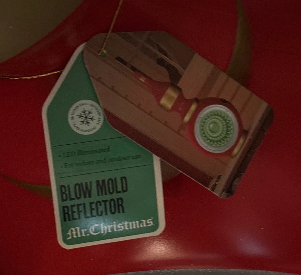 Mr. Christmas Large Retro Blow Mold Reflector - photo 4