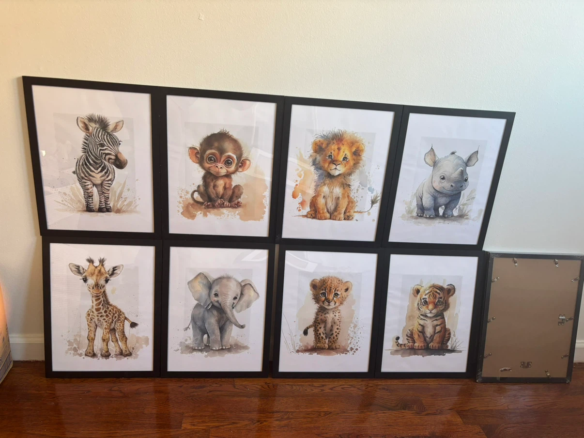 Various frames and pictures