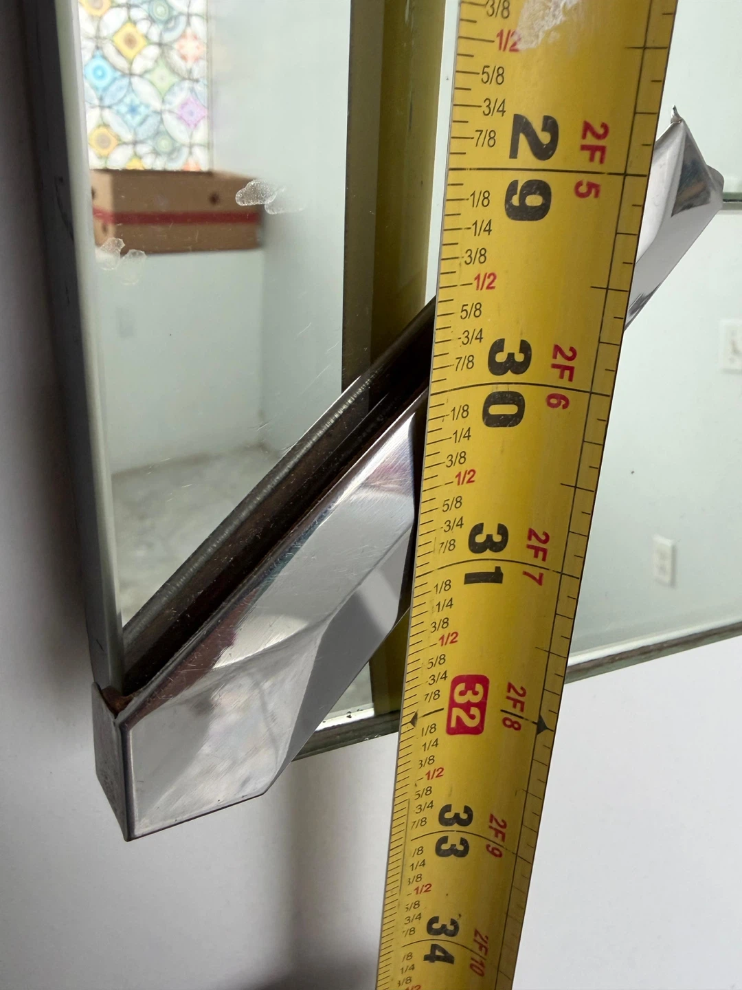 Large Beveled Wall Mirror - photo 3