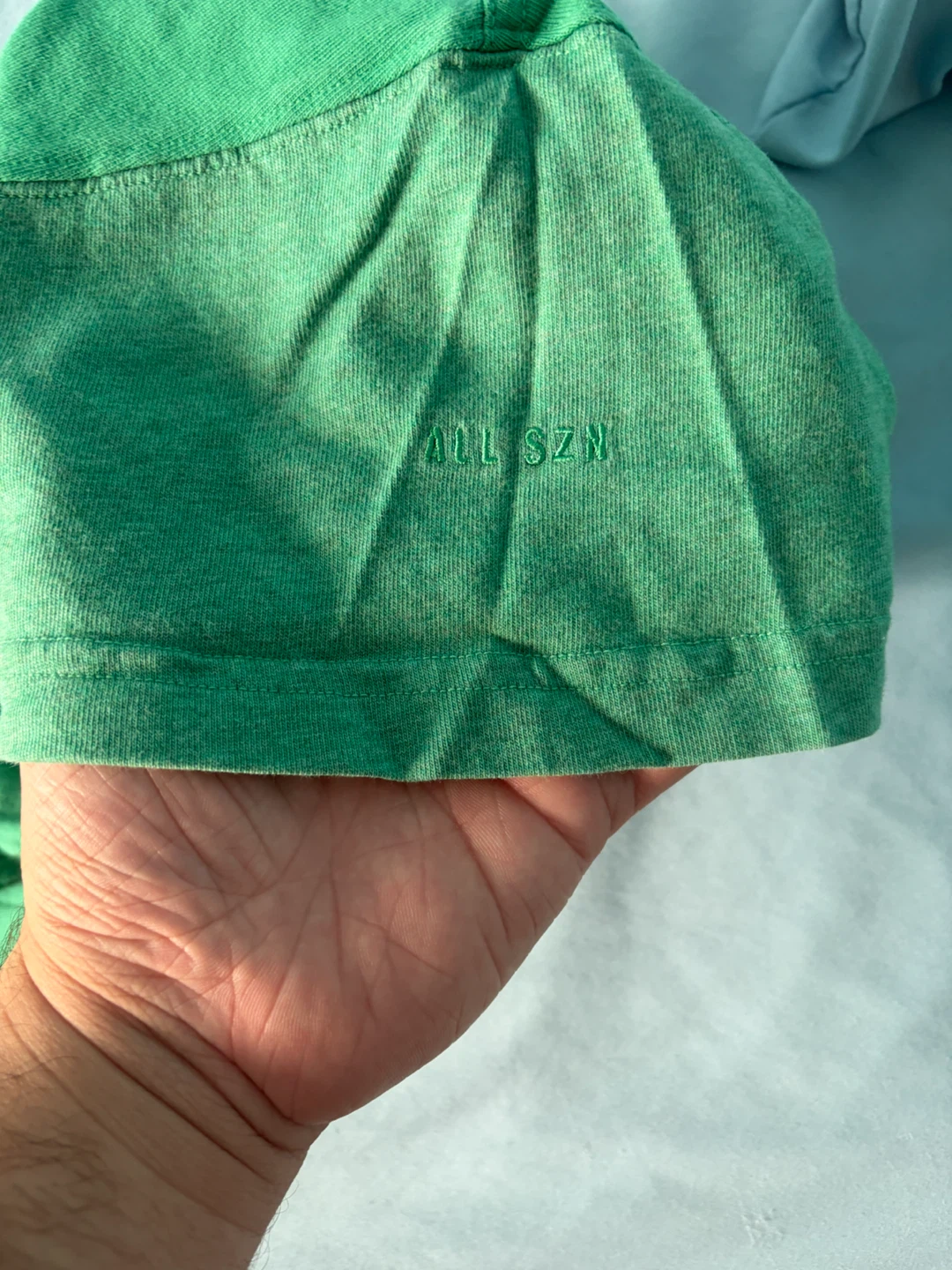 Adidas All SZN Green T-Shirt - photo 3