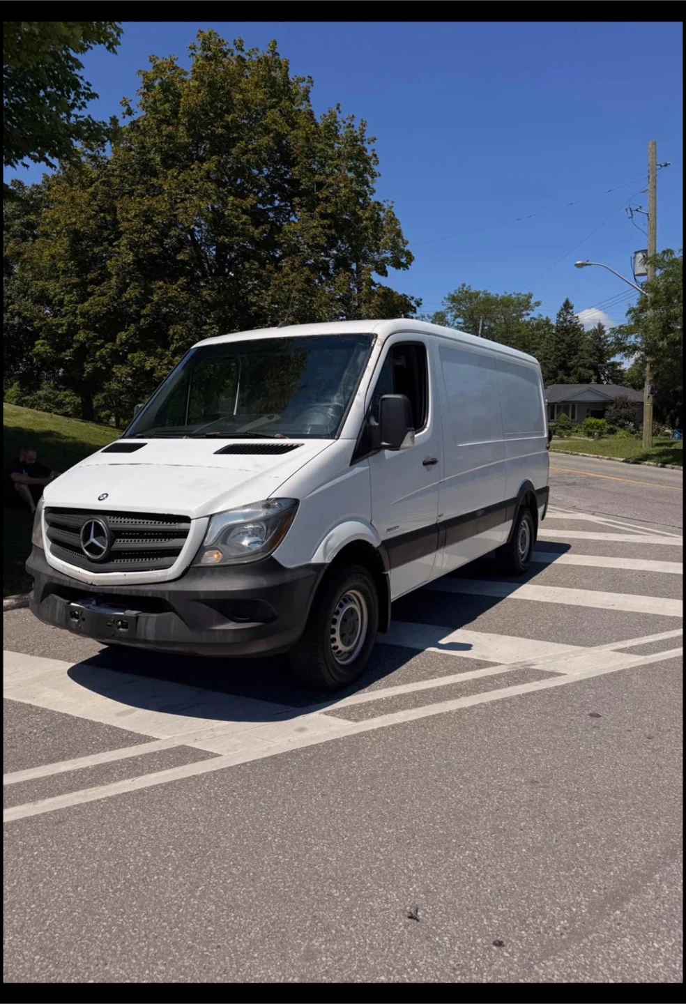 Delivery Mercedes-Benz Sprinter Cargo Van