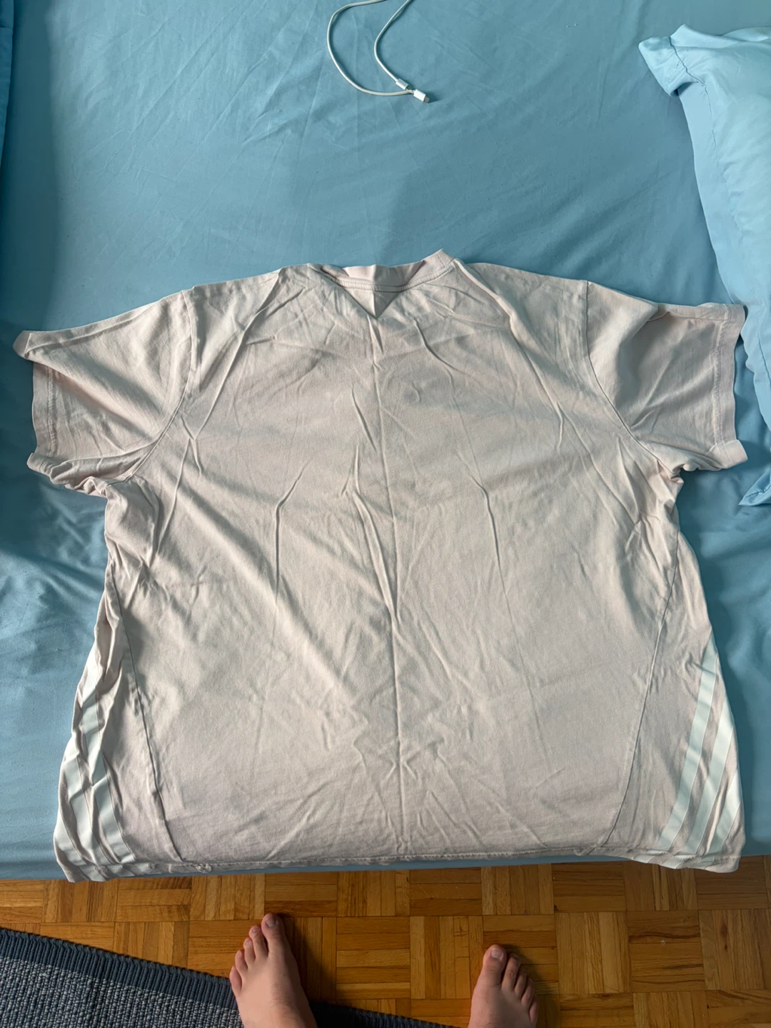 Adidas light pink t-shirt - photo 2