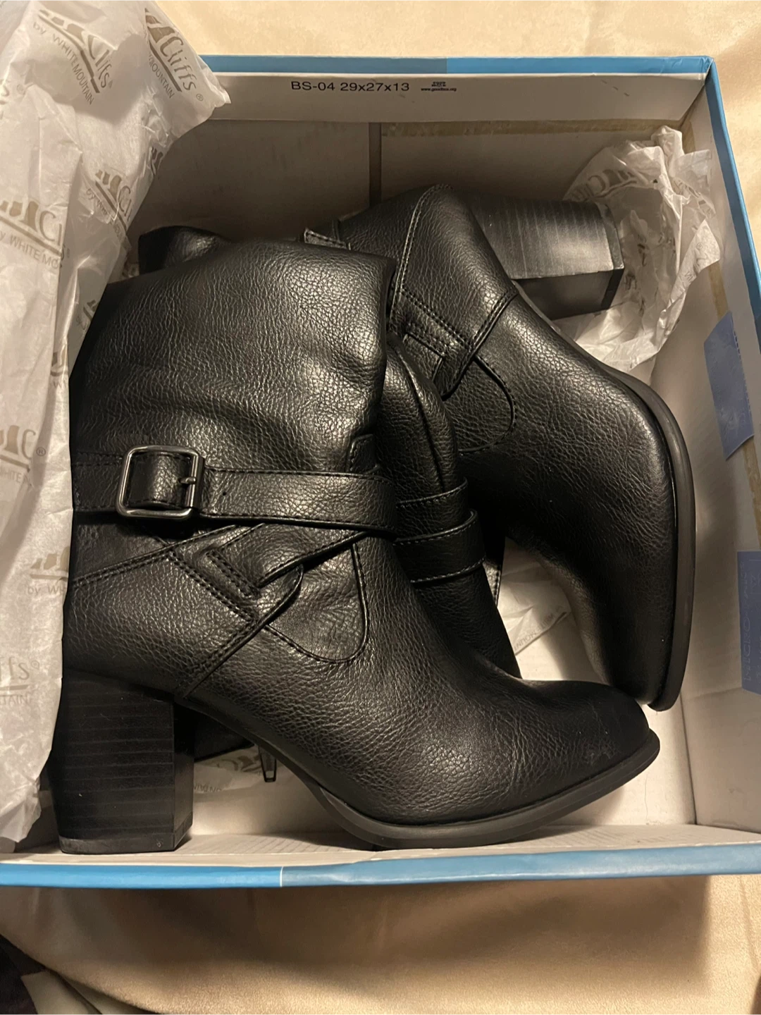 (NEW) Cliffs by White Mountain black boots - photo 3