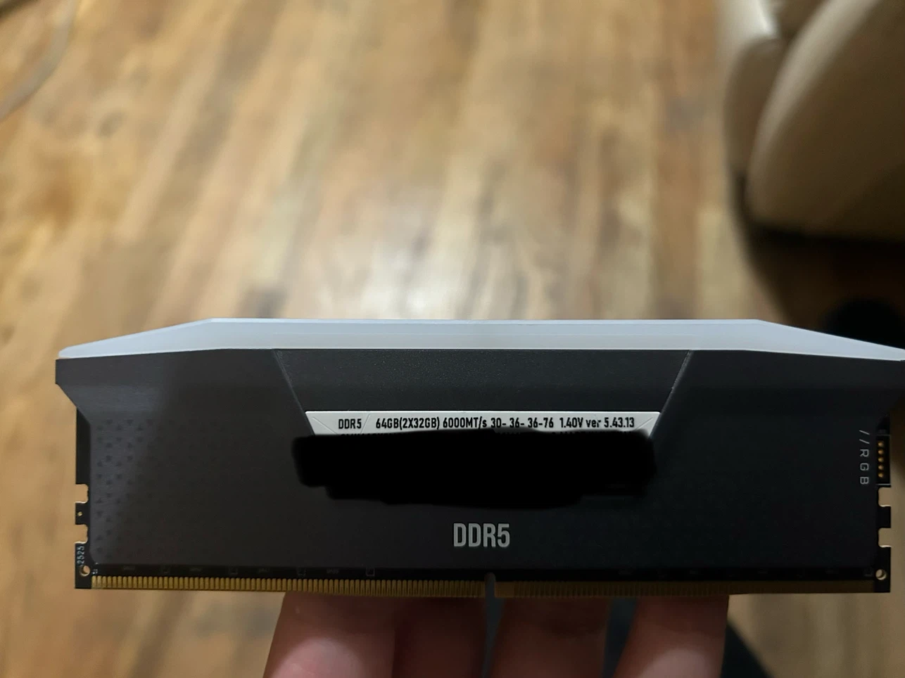 DDR5 64GB (2x32GB) 6000MT/s RAM Kit
