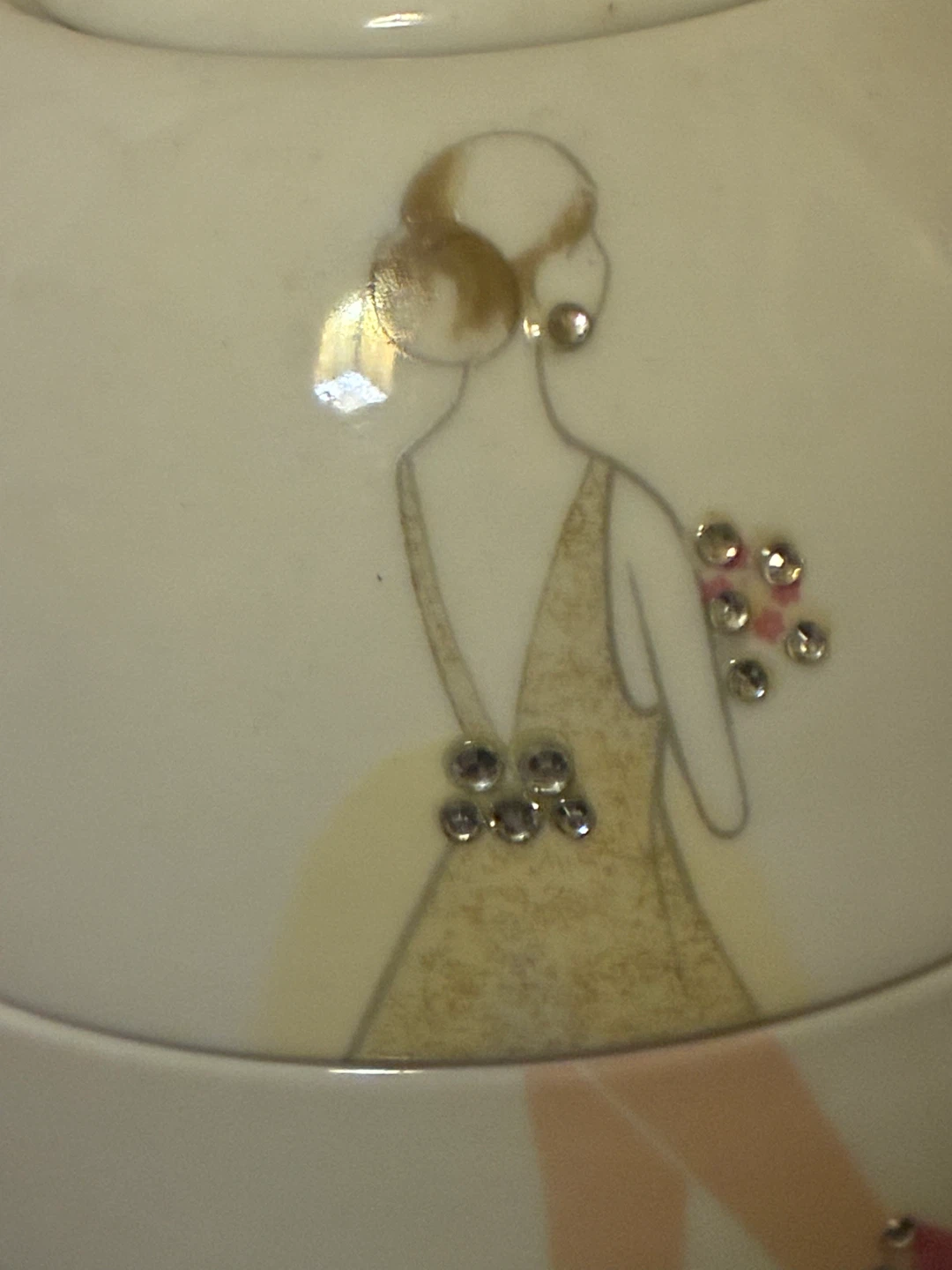 Flapper fashion Verdici Tea for One Lady Teapot & Cup - photo 3
