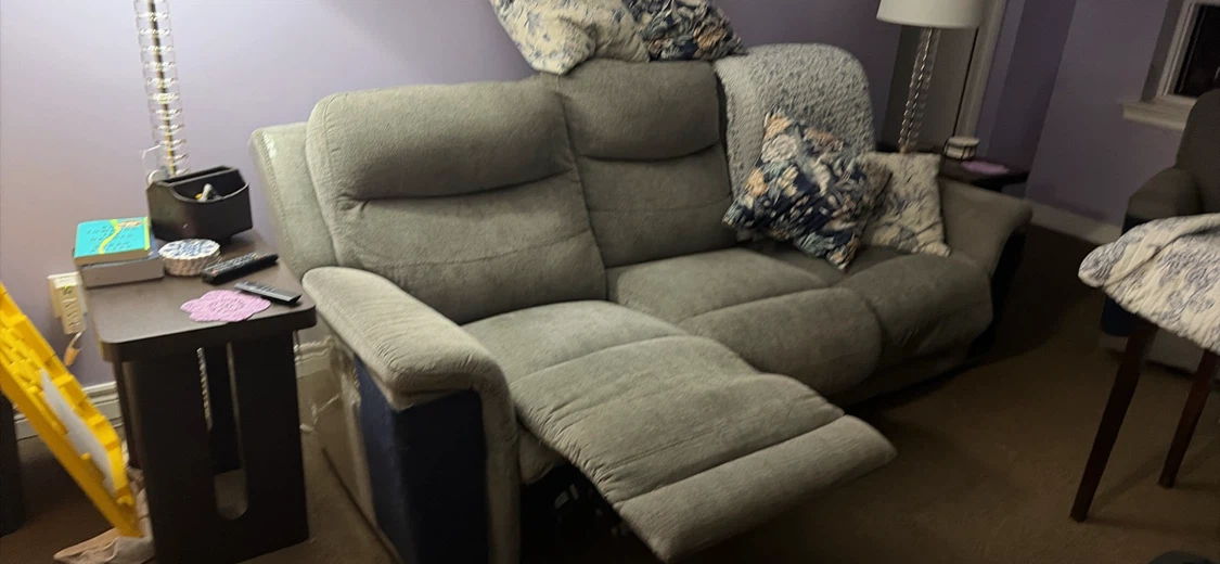 Sofa and chair