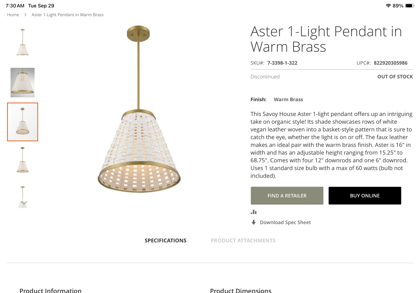 Pendant Lights