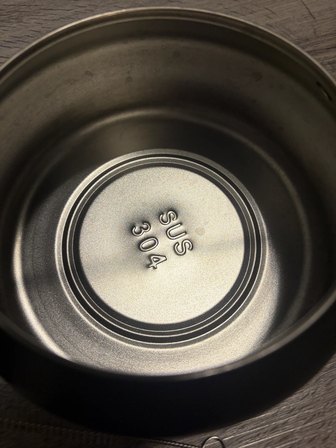 Black 304 Stainless Steel Camping Kettle 900ml - photo 2